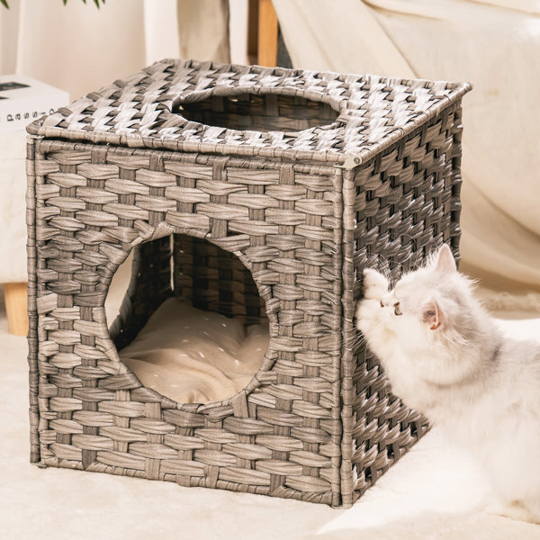 Tucker Murphy Pet™ Draxler Square Cat Bed Wayfair